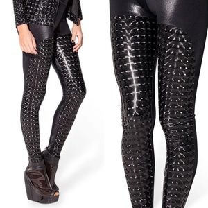 Blackmilk Space Bubbles Liquid Leggings